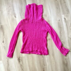 Fuchsia Fornarina Turtleneck Sweater size M